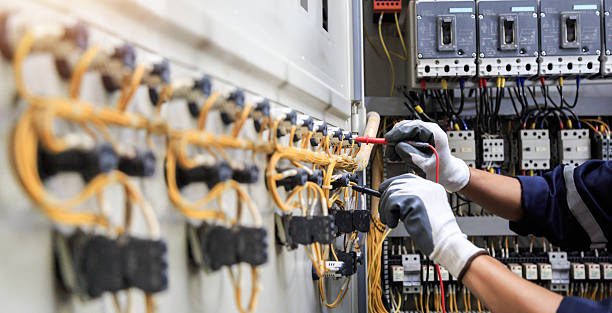 Professional Electrician technician working in West Jefferson, OH